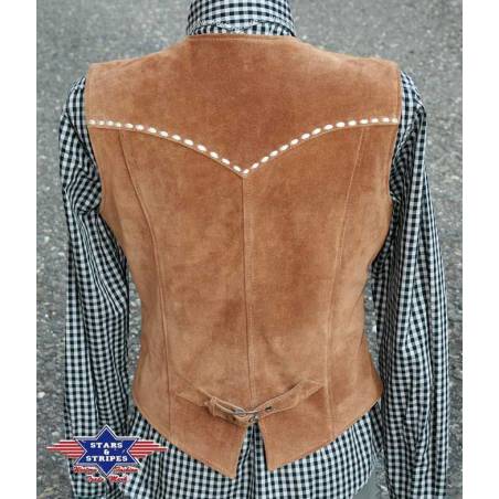 Gilet daim Savannah