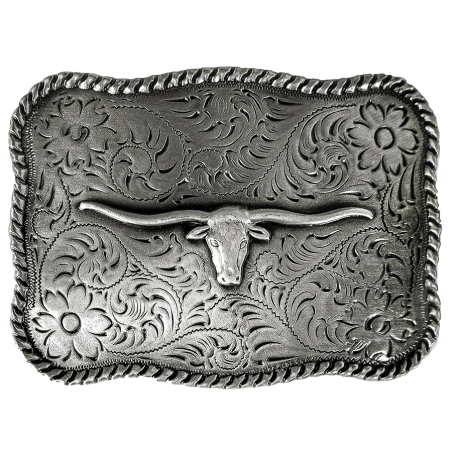 Boucle de ceinture longhorn