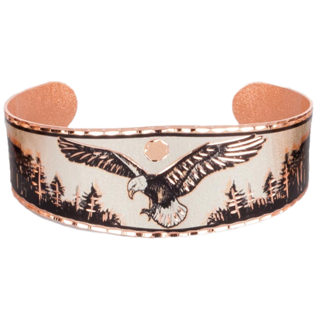 Bracelet manchette aigle