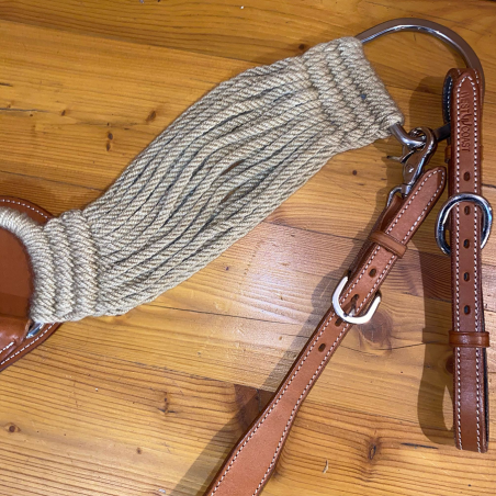 Collier de chasse coton et cuir