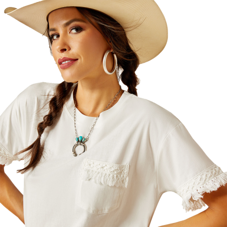 T-shirt Ariat Cloud Dancer