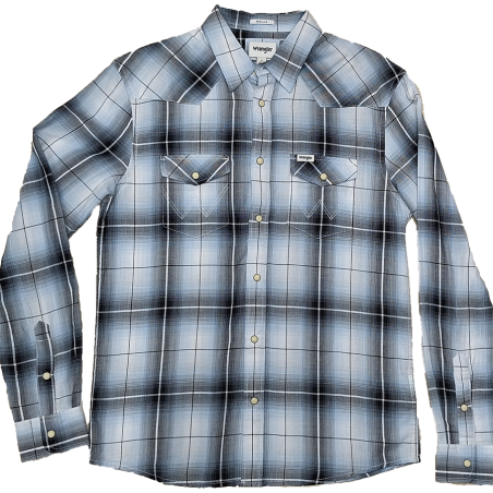 Chemise Wrangler Light Indigo