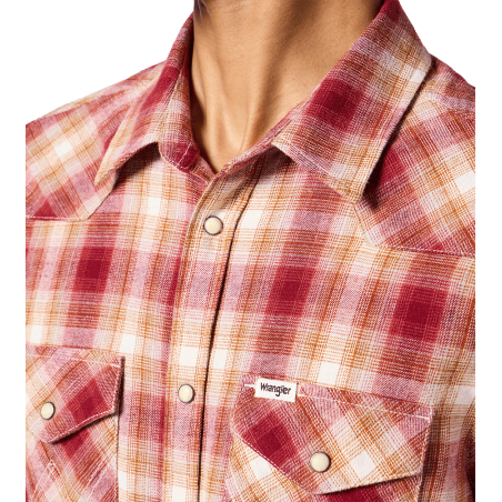 Chemise Wrangler Root Beer