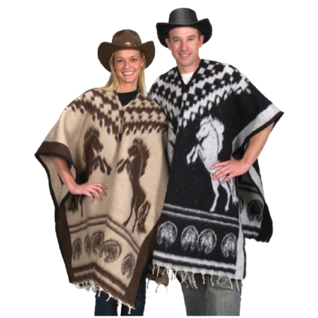 Poncho doux réversible WX-PONH